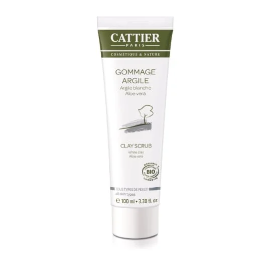 Soin gommage argile blanche aloe vera