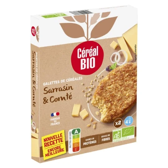 Galettes bio sarrasin Comté