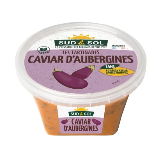 Tartinade Caviar d'aubergine