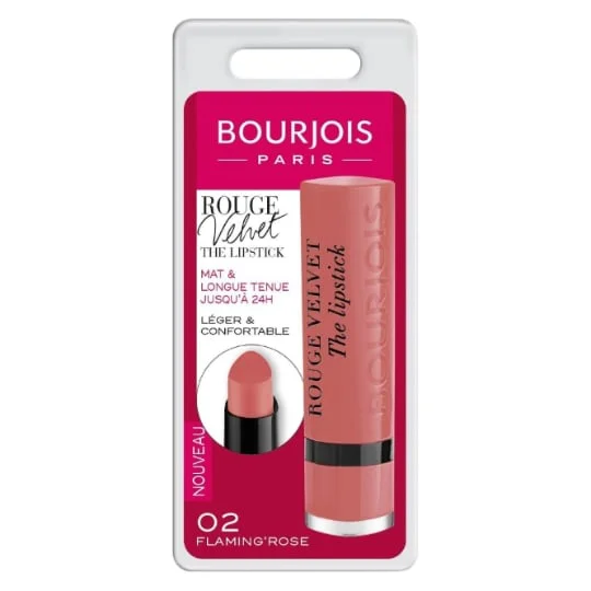 Rouge à lèvres 02 Flaming'rose