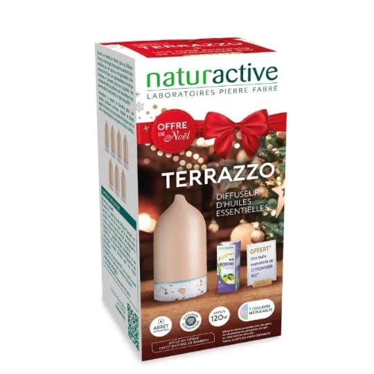 Diffuseur Terrazzo à l'Huile Essentielle de Citronnier Bio