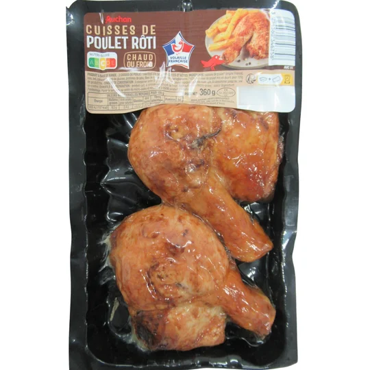 Cuisses de poulet rôti