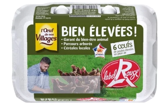Oeuf Village Label Rouge