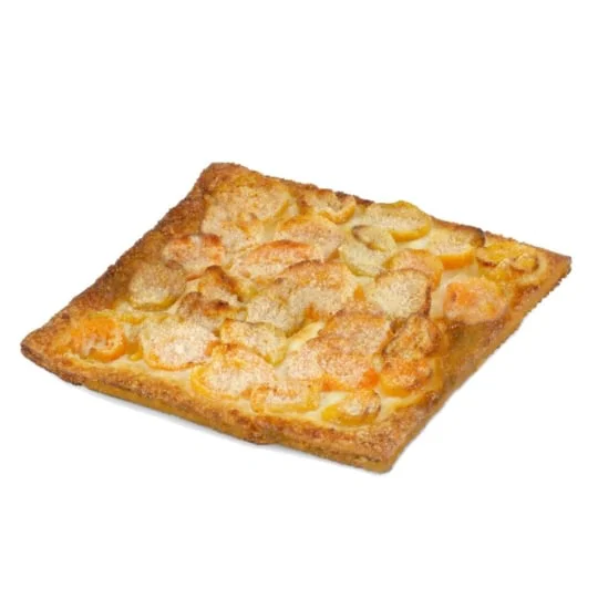 Tarte fine abricot 6 parts