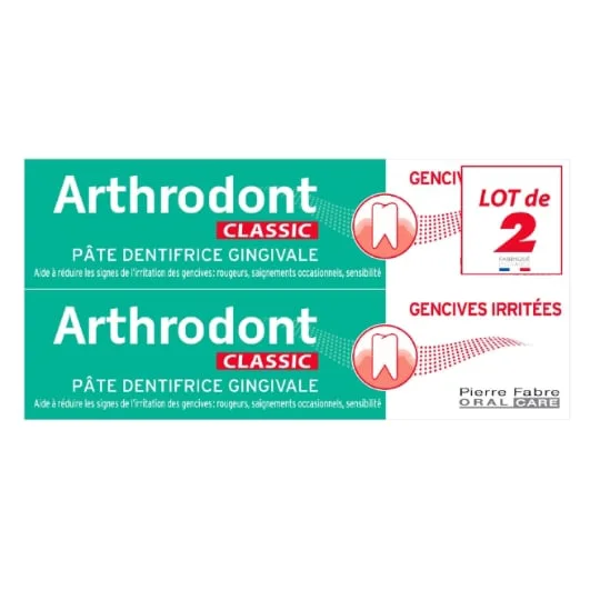 Pâte dentifrice gingivale gencive sensible