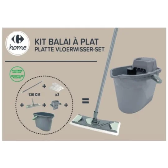 Balai à plat essarable