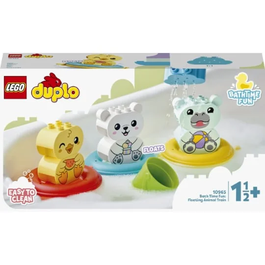 DUPLO Jouet de bain : le train flottant des animaux 10965