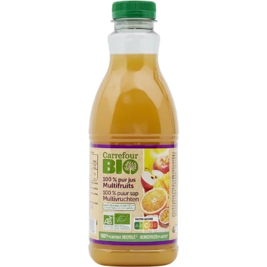 Jus de fruits bio multifruits
