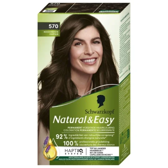 Coloration Permanente natural & easy châtain 570