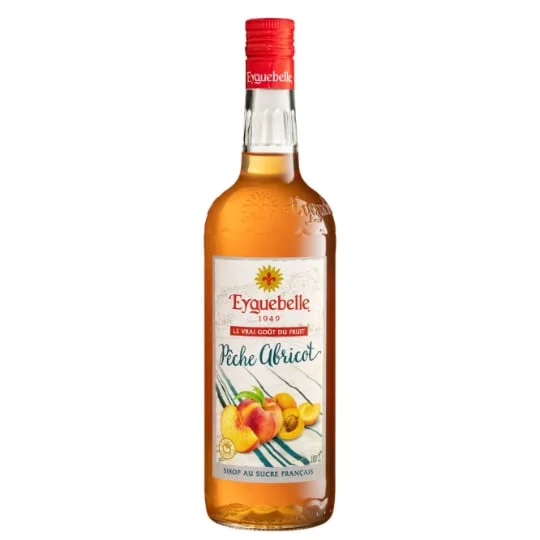 Sirop de pêche abricot