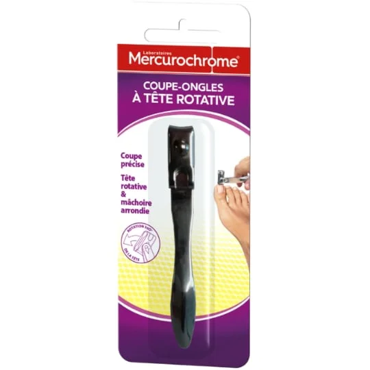 Coupe-ongles à tête rotative