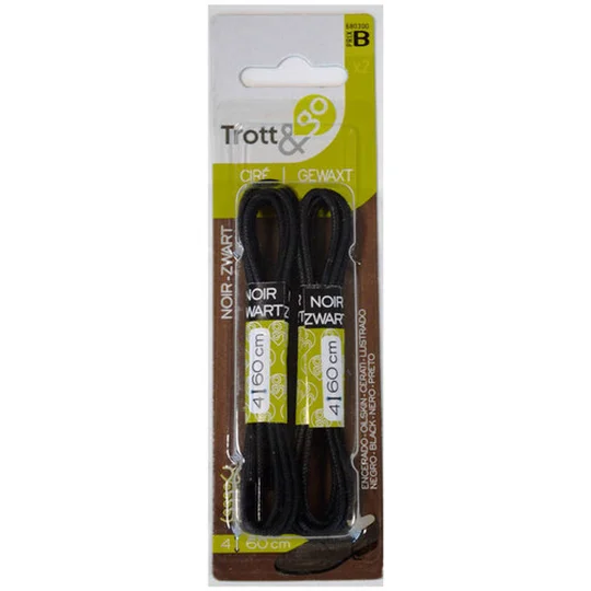 Lacet Cires Marron90 X2Paires