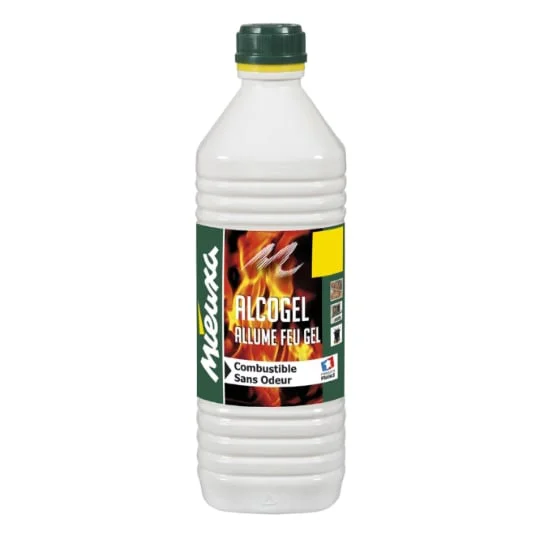 Combustible Alcogel allume feu gel
