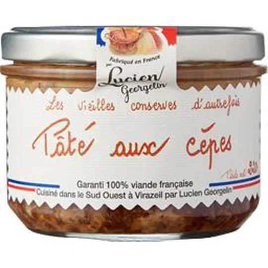Pâté aux cèpes