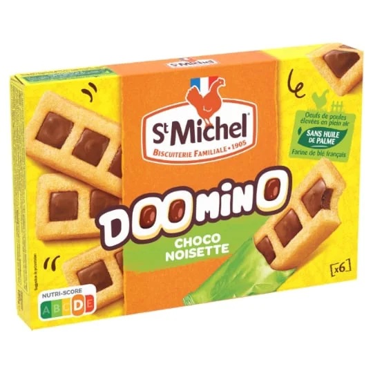 Gâteaux Doomino chocolat noisette