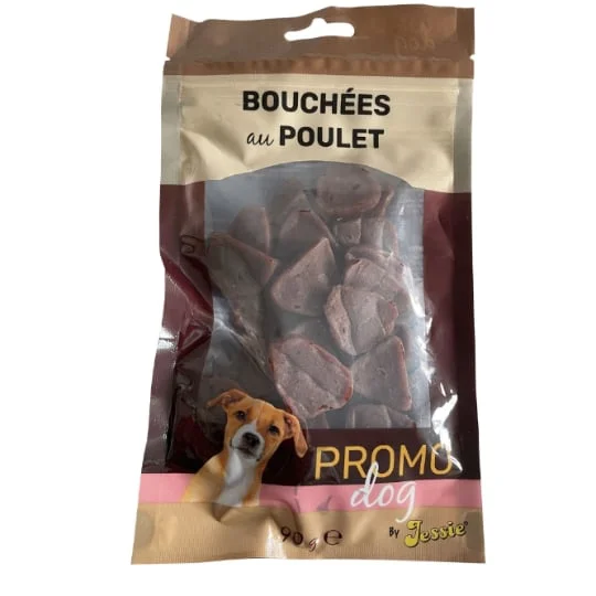 Récompense pour chien bouchées au poulet