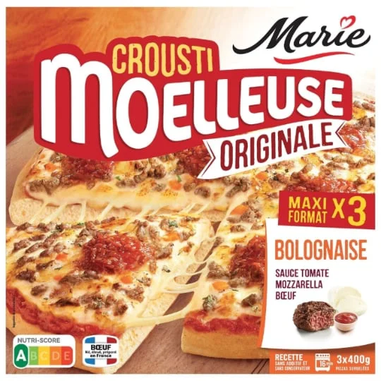 Pizza Bolognaise Crousti Moelleuse