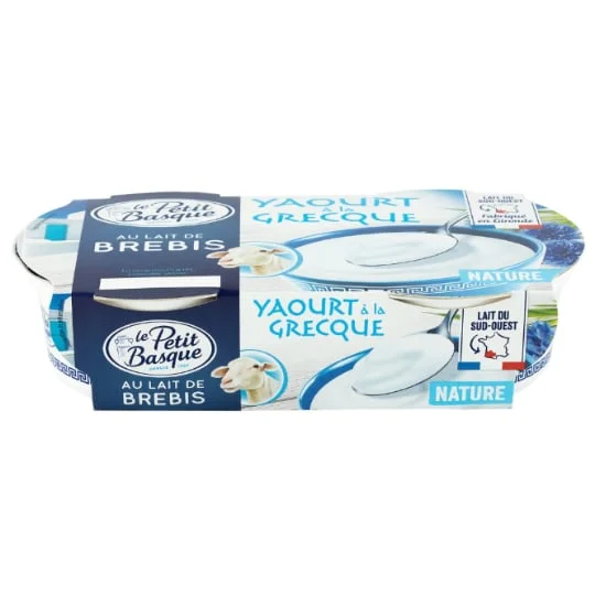 Yaourt grecque lait de brebis nature