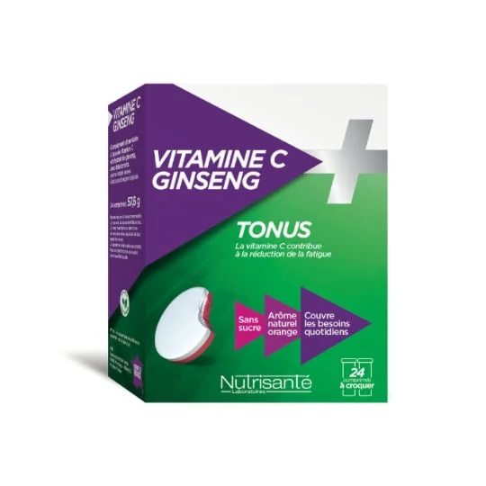 Complément alimentaire Vitamine C + Ginseng