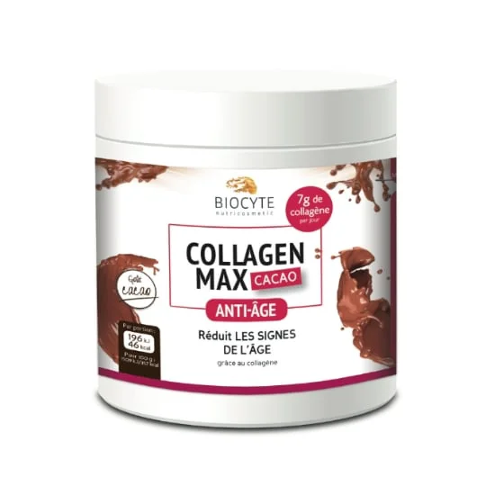 Complément alimentaire anti-âge collagen goût cacao