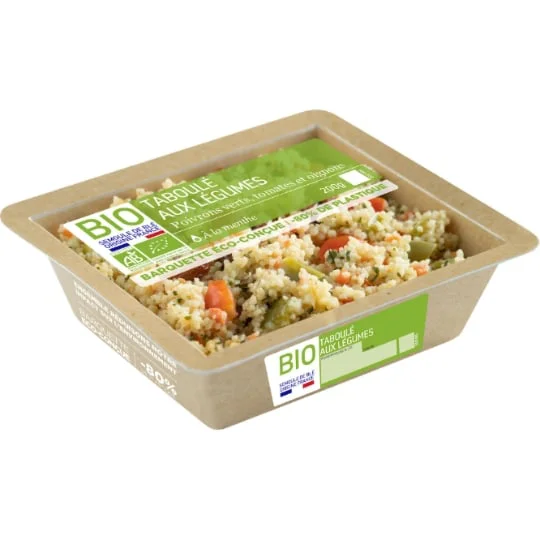 Taboulé aux légumes Bio