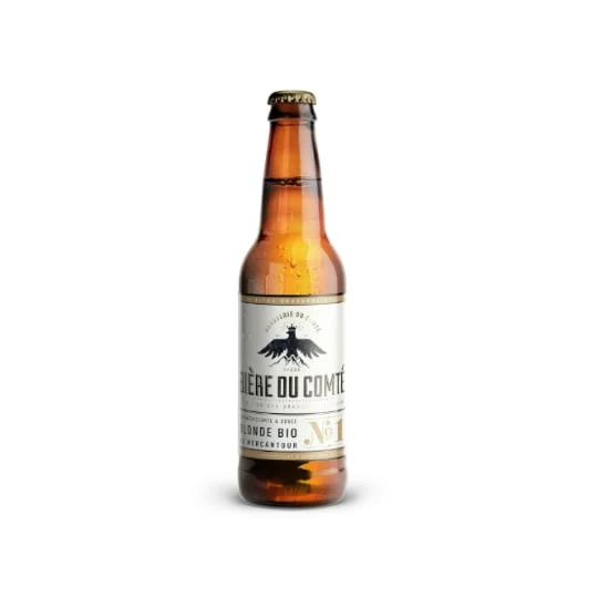 Bière blonde bio du Mercantour n°1 5% bouteille