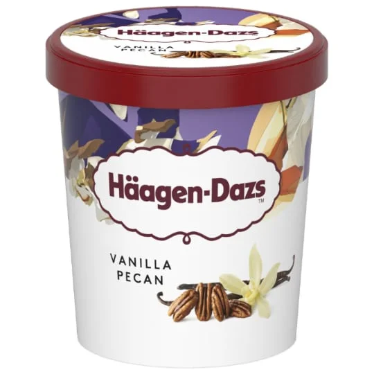 Glace vanille pécan