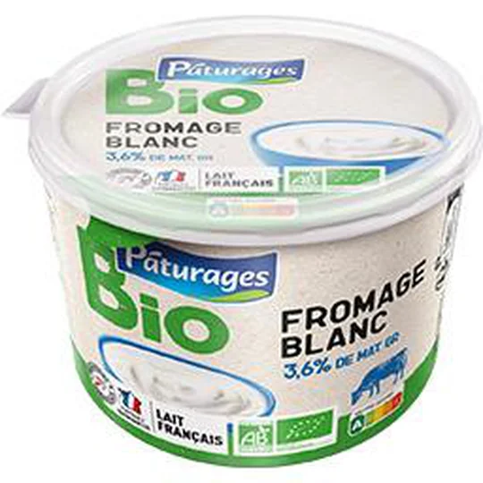 Fromage blanc 3,6% MG BIO