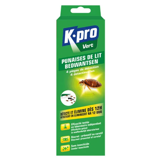 Kapo Pieges A Punaises De Lit Etui De 4