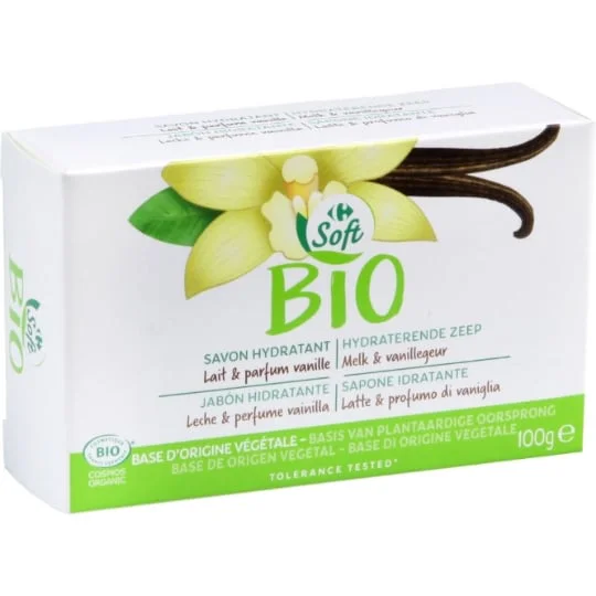 Savon hydratant lait vanille