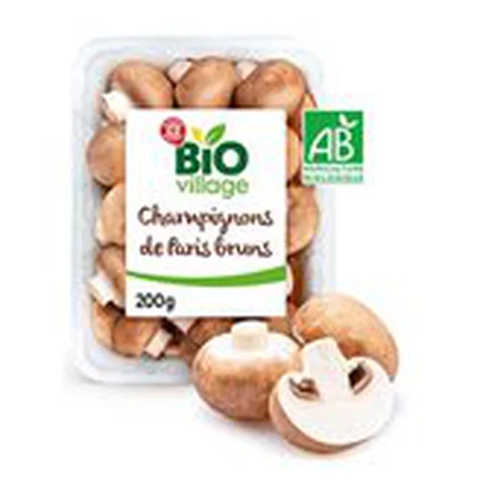 Champignons de Paris bruns Bio