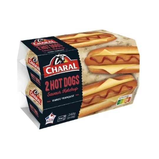 Hot Dogs saveur ketchup