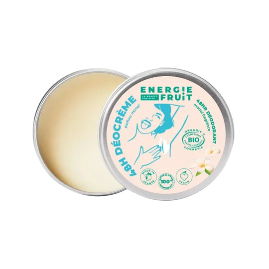 Déodorant crème 48h parfum monoï bio et vegan