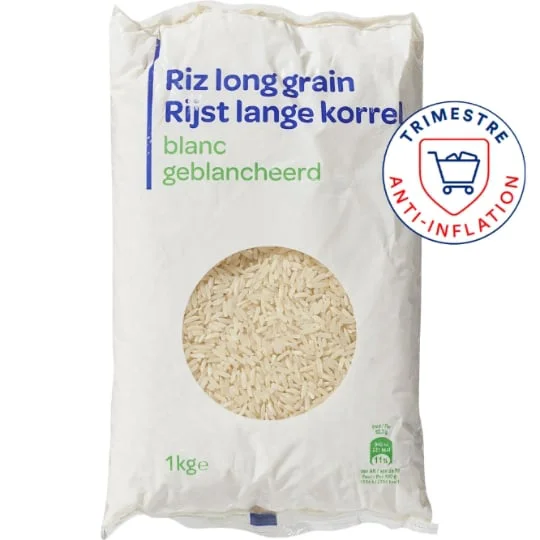 Riz long grain blanc