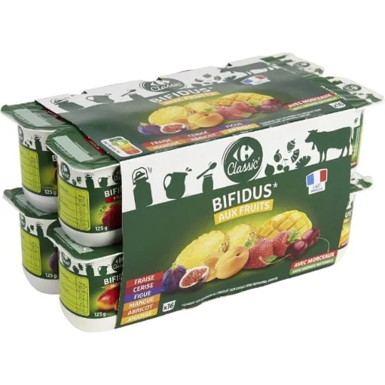 Yaourt aux fruits bifidus