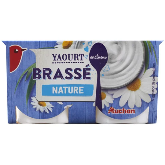 Yaourt brassé nature