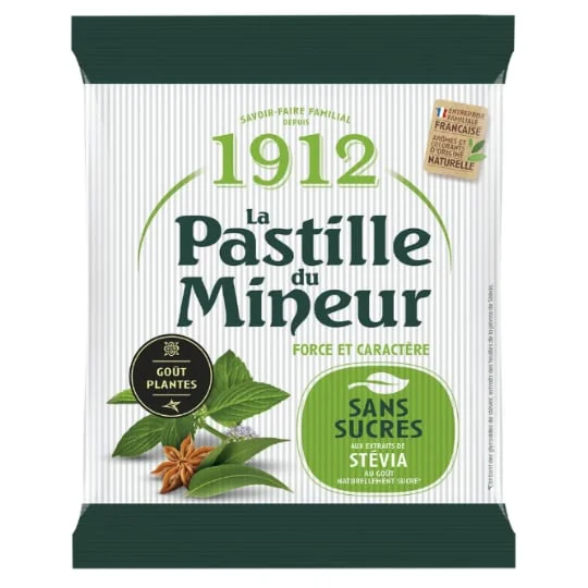 Bonbons mini pastille du mineur