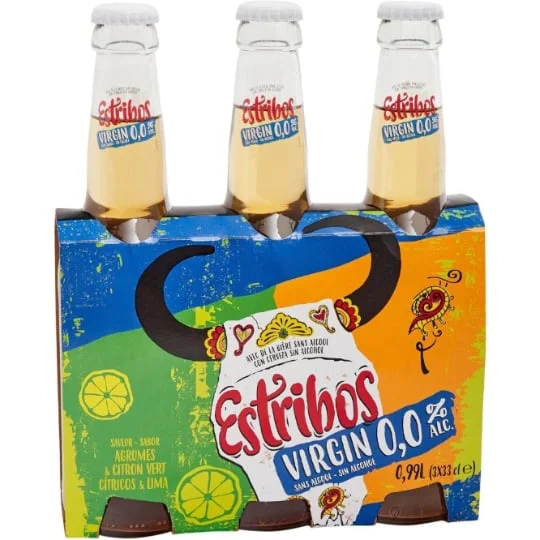 Bière sans alcool agrumes & citron vert