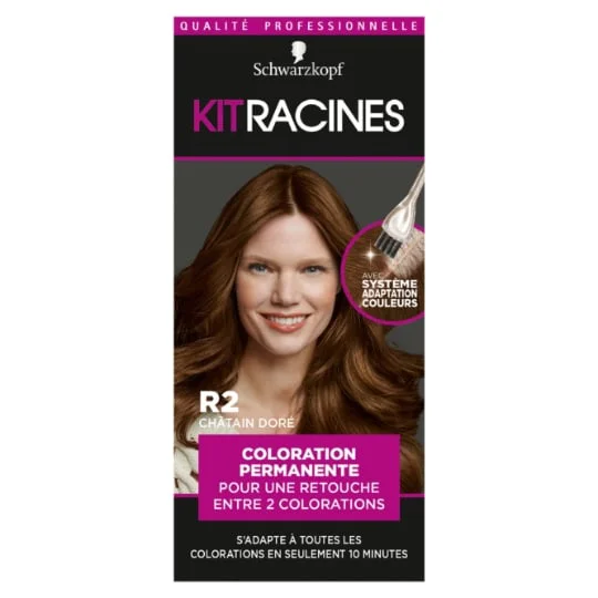 Kit racines Châtain doré R2
