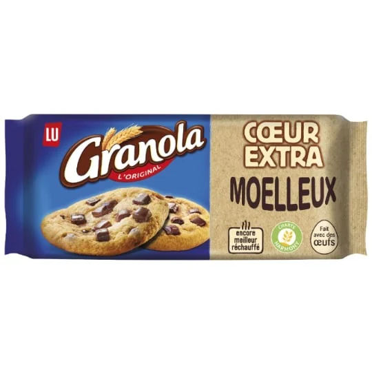 Cookies extra moelleux aux pépites de chocolat
