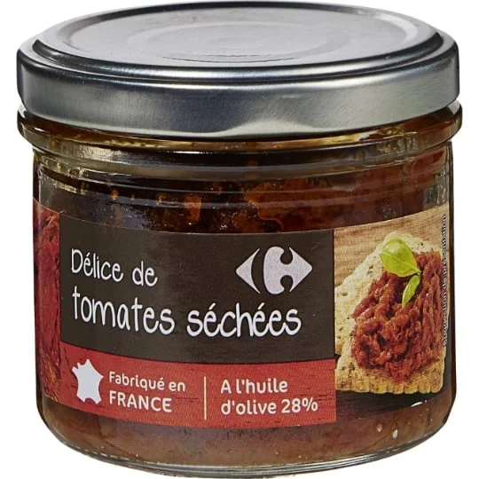 Tomates séchées à tartiner