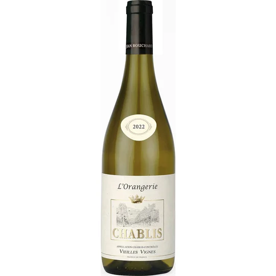 Chablis orangerie, Vin blanc