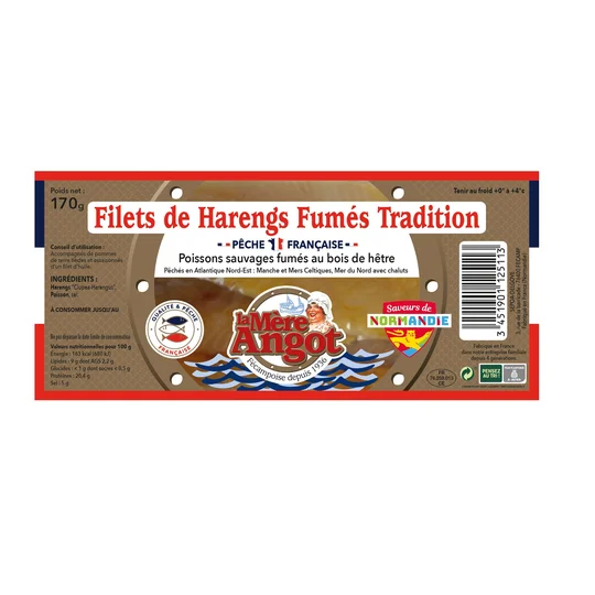 Filet de harengs fumés tradition