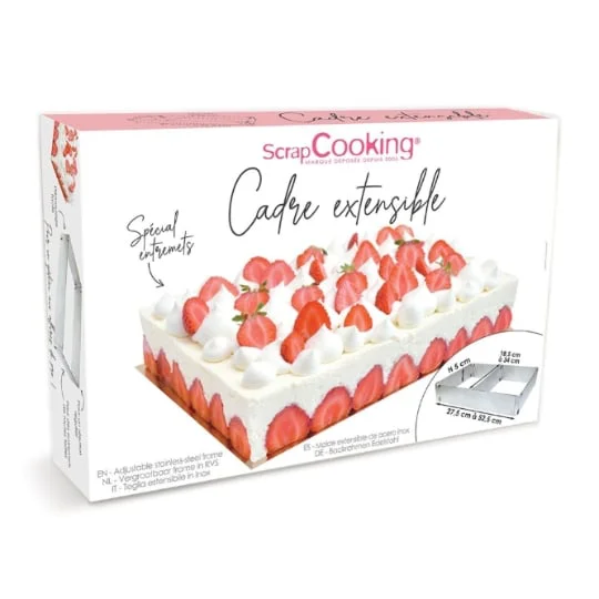 Cadre À Pâtisserie Extensible - Rectangle