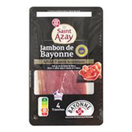 Jambon de Bayonne Saint Azay 4 tranches