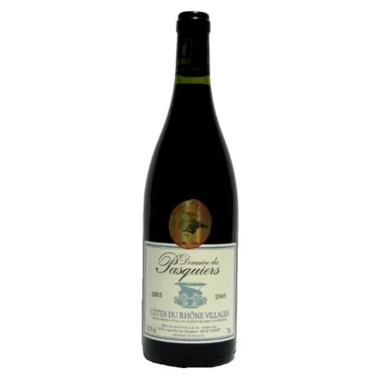 Vin rouge Côtes du Rhône villages Bio