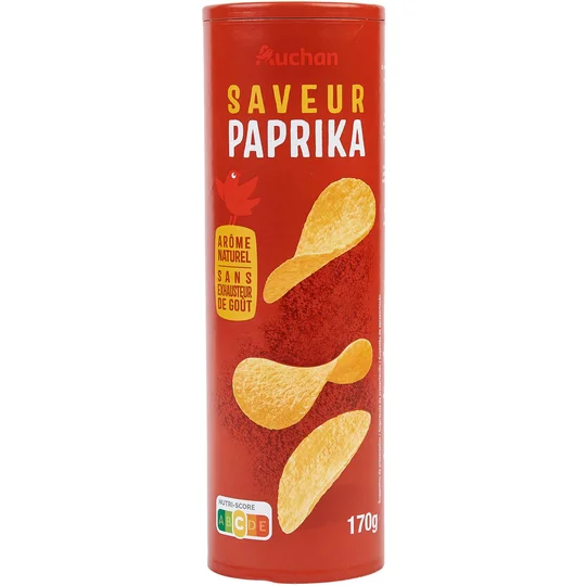 Chips tuiles saveur paprika