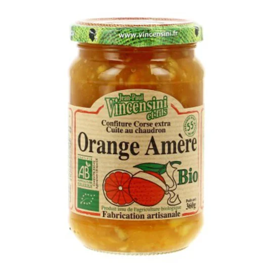 Confiture d'Orange Amère Bio