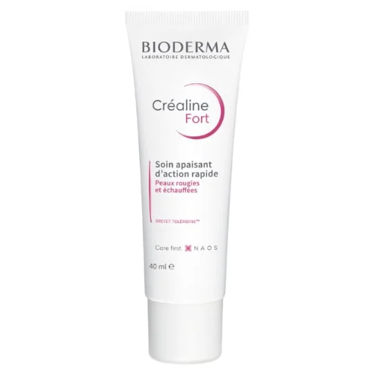 Crème visage Créaline Fort peaux rougies