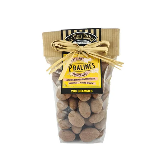 L'Ami Provençal Pralines Provençales, Amandes Enrobées De Nougatine Et Chocolat Noir